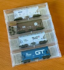 Micro-Trains Line (USA) Set 4 x ACF 2-Bay Covered Hoppers neuwertig, Spur N