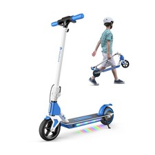 isinwheel Electric Scooter for Kids Ages 6-14, 200W/150W Foldable Kids Electr...