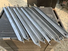 Set of 8 Henny Penny SCR8 Stainless Steel Rotisserie Angled V Spits Skewers