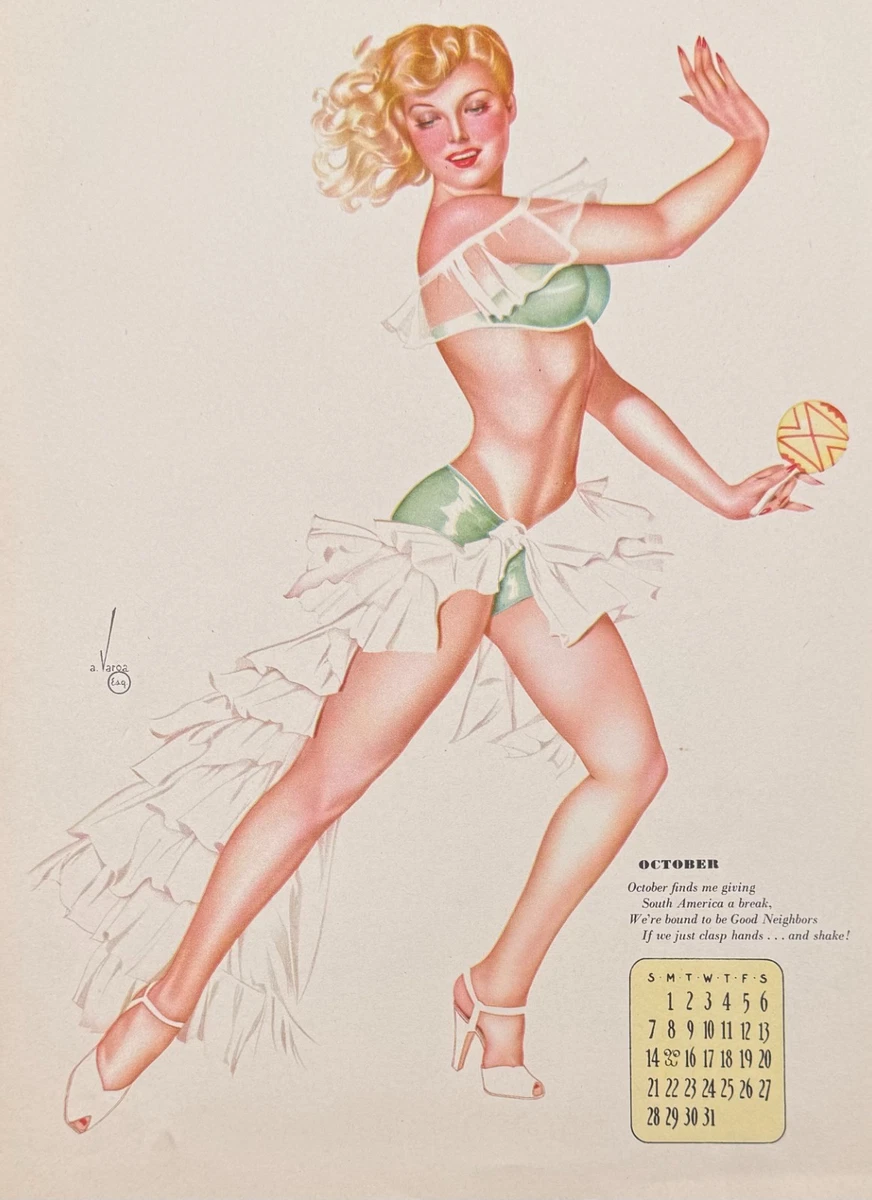 Alberto Vargas Pin Up for sale | eBay