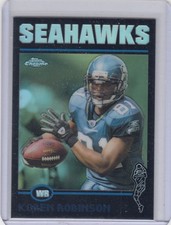 2004 Koren Robinson Topps Chrome BLACK REFRACTOR Parallel /100 - #144 Seahawks