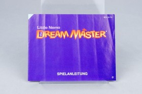 Nintendo NES *Little Nemo: The Dream Master* OVP CIB PAL B LN-FRG +