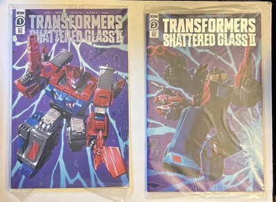 IDW Transformers: Shattered Glass II #1 & 3 RE Variant 2022 - Sealed In Polybag