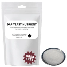 Yeast Nutrient 100% DAP - 2 Oz (56.7 G) - Food Grade Diammonium Phosphate (DAP)