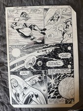 1983 Green Lantern Original Comic Art Interior Page