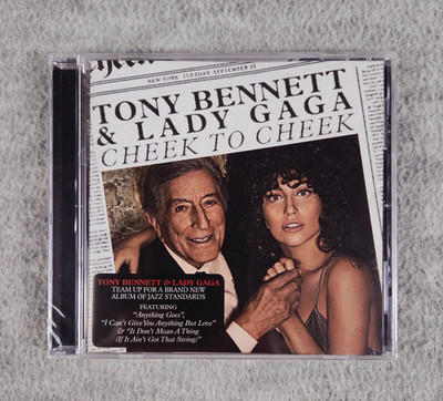 Tony Bennett & Lady Gaga Cheek to Cheek CD 2014 Australia Import NEW