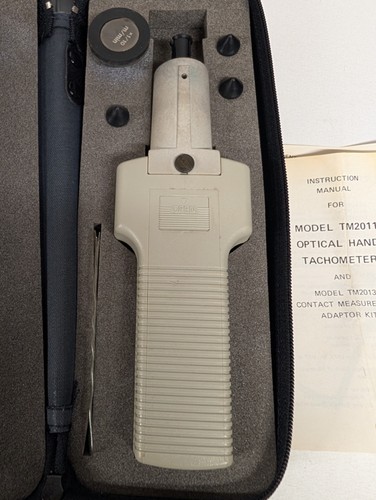 Model TM2011 Optical Hand Tachometer LCD Digital Meter. - Bild 1 von 5