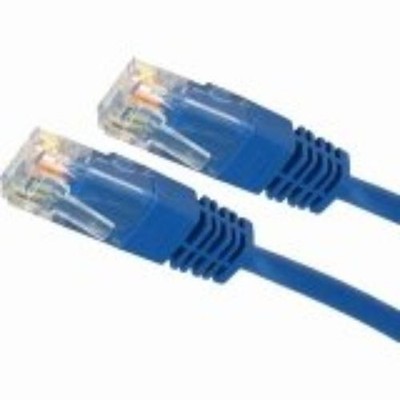 25ft Blue Molded Cat5e UTP Network Patch Cable by 4XEM (4xc5epatch25bl)