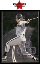 1996 Fleer #10 Matt Williams Road Warriors San Francisco Giants