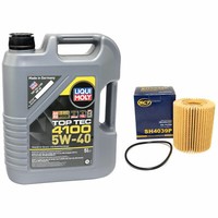 MotoröL ÖL ÖLfilter Set SH4039P Toptec 5W40 5 Liter FüR Lexus LS GS Toyota Verso
