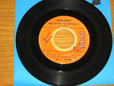 NORTHERN SOUL/BLUES 45 RPM - BOBBY BLAND - DUKE 383 "AIN'T DOING TOO BAD" Pt 1,2