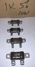 1000  Ohm  10 Watt 5%  Flat Resistor’s New Pack Of (4)