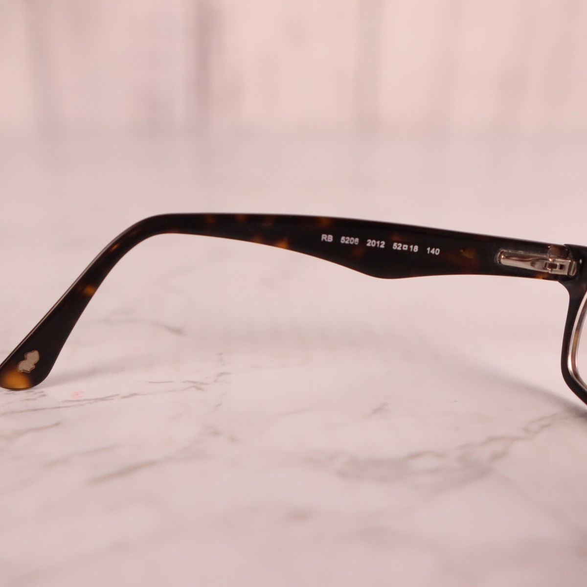 Ray-Ban RB5206 2012 Tortoise Rectangle Eyeglasses Frames  display picture 2