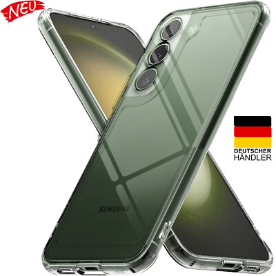 Hülle für Samsung Galaxy S23 Plus Ultra Silikon Schutz Handy Case Tasche Klar