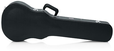 Gator Cases Deluxe Wood Case for Les Paul Electric Guitars (GW-LPS), Black