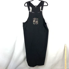 Vintage California Concepts Dress Womens 20 Plus Size Black Giraffe Casual Fun