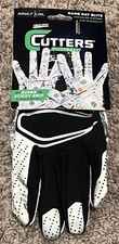 Cutters Game Day Elite Receiver Football Gloves Benjamin’s Money Adult L/XL