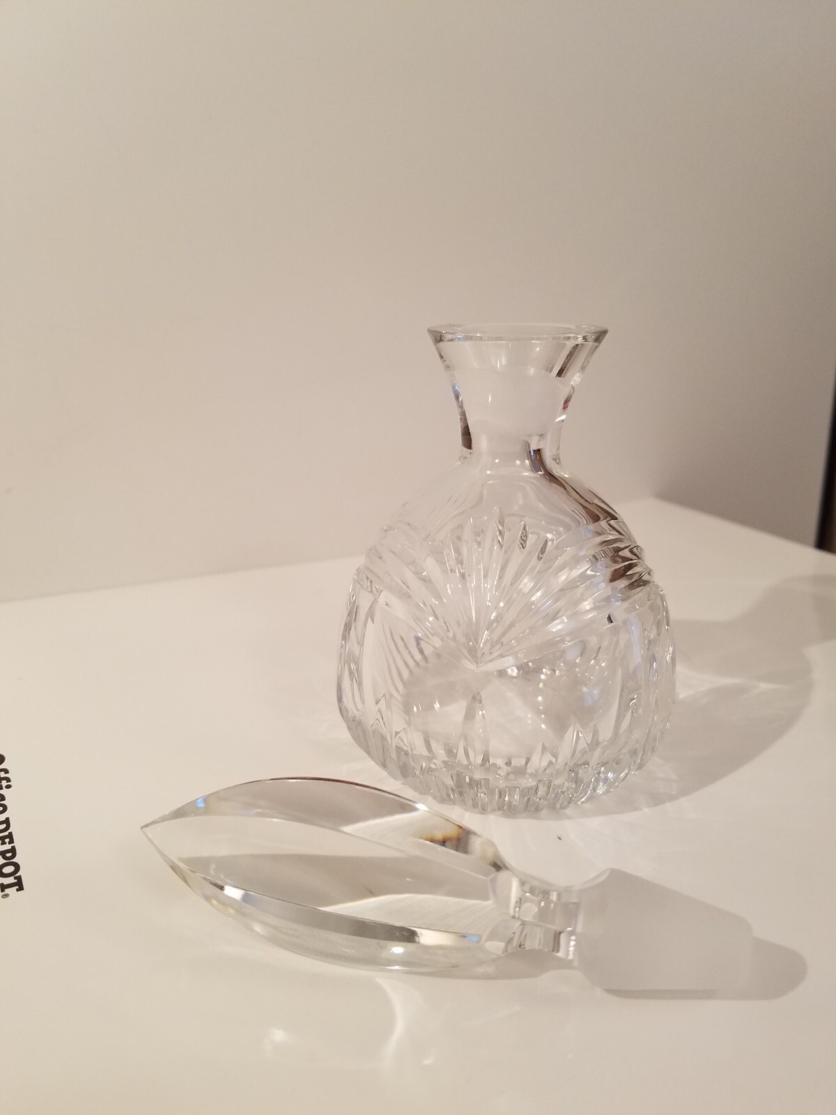 Waterford Marquis Perfume Bottle Calais Pattern. Marked On Bottom, no box. eBay