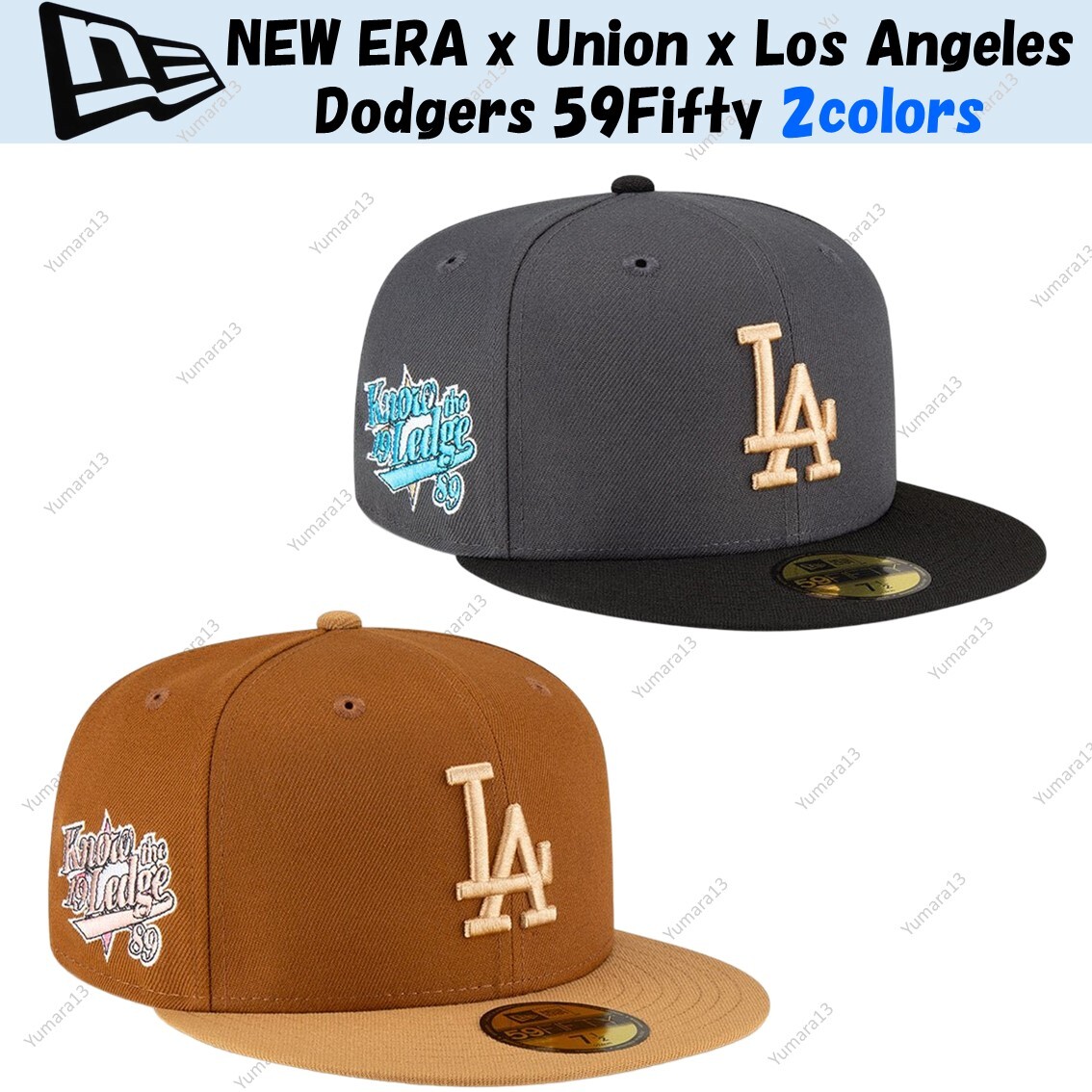 NEW ERA x Union x Los Angeles Dodgers 59Fifty Hat Cap NEW ERA x Union x Los Angeles Dodgers 59Fifty Hat Cap