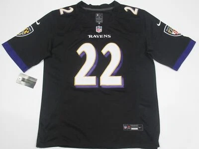 Derrick Henry #22 Baltimore Ravens Men's Game on-Field Jersey Black