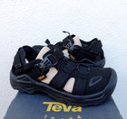 TEVA OMNIUM BLACK FAUX SUEDE WATER SHOES HIKE SANDALS, MEN US 10/ EUR 43 ~NEW