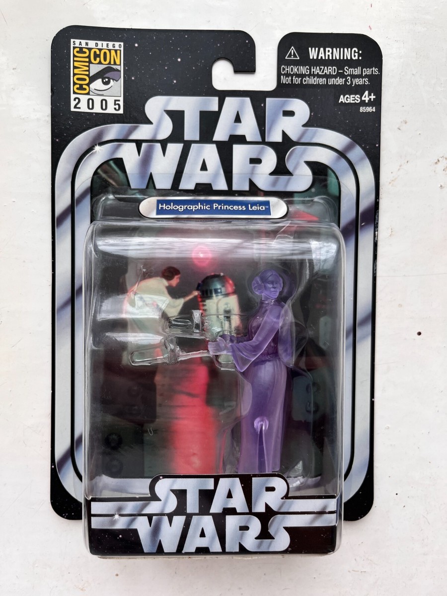 Action Figure Princess Leia Hologram Figure Hasbro Star Wars SDCC