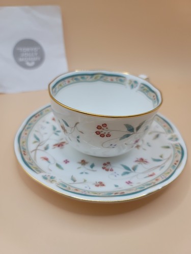 Noritake Tea Cup & Saucer Hana Sarasa 4409 Bone China - Picture 23 of 23