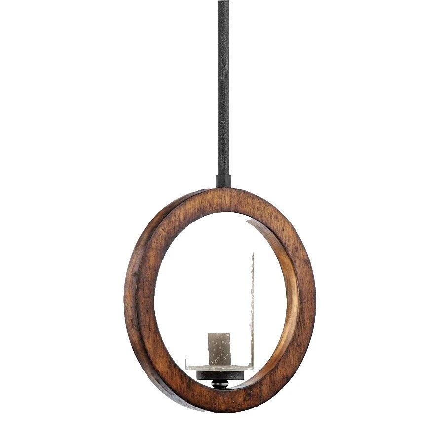 Tela Lodge Candelabros y luminarias de techo