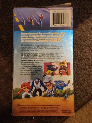 Street Sharks (VHS, 1995) | eBay