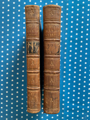 The History of America by William Robertson - 2 vols - Dublin 1777