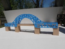 Deluxe Trestles Bridge Compatible With Thomas, Brio, Learning Curve, 3D Printed