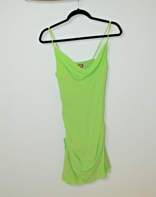 Staud Dress Size 4 Lime Green Convertible Ruched Mini or Midi Dress | eBay Staud Dress Size 4 Lime Green Convertible Ruched Mini or Midi Dress | eBay