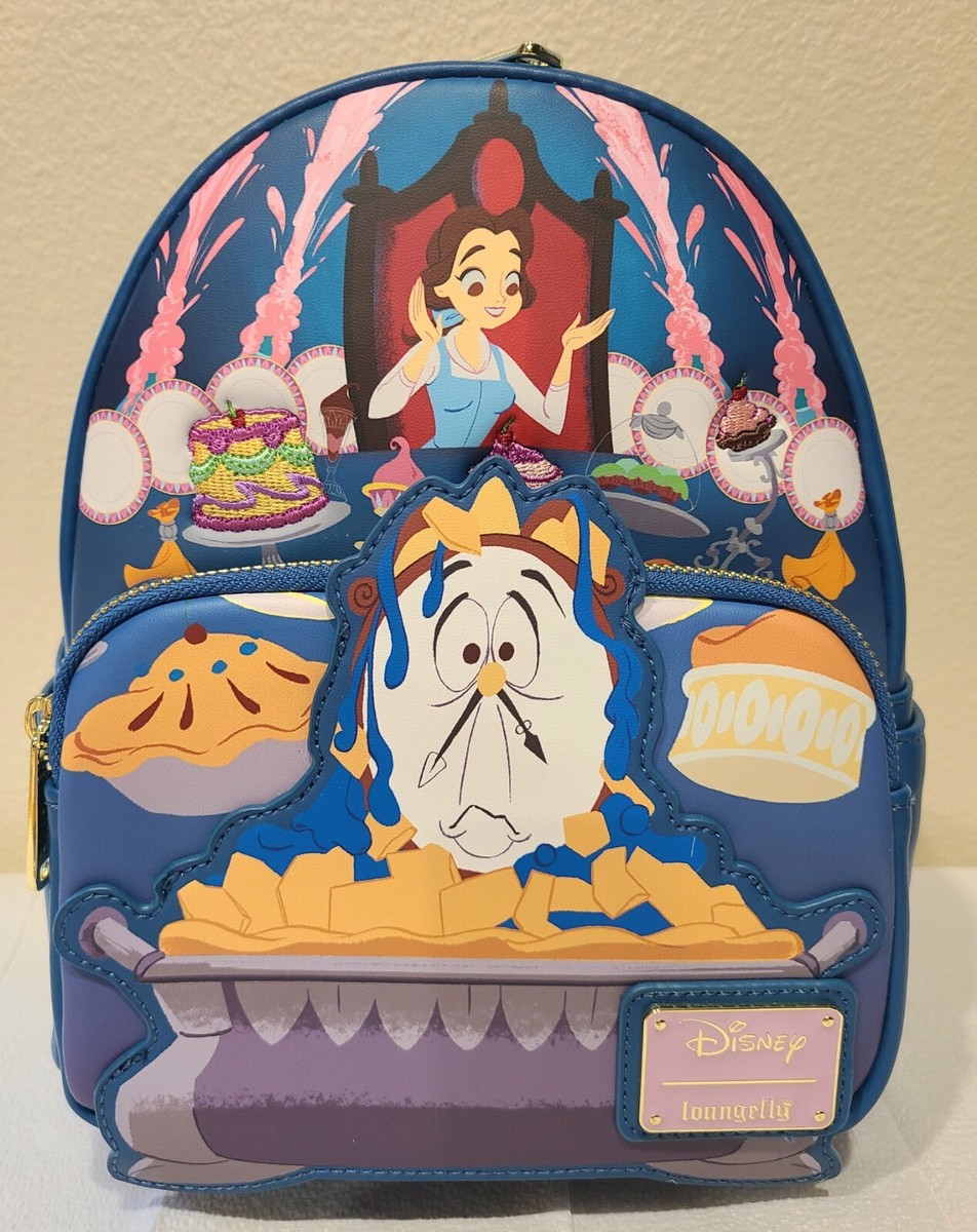 New Loungefly Disney Beauty and The Beast Be Our Guest Belle