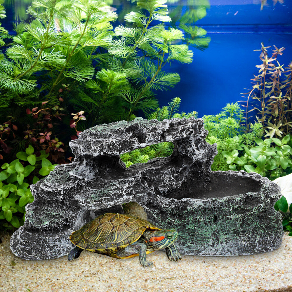 Turtle Basking Platform, Resin Dock Resting Rectangular Aquarium... Turtle Basking Platform, Resin Dock Resting Rectangular Aquarium...