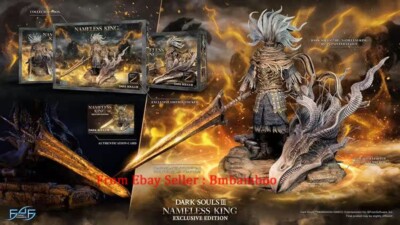 First 4 Figures Dark Souls Ⅲ Nameless King GK Figure Statue First 4 Figures Dark Souls Ⅲ Nameless King GK Figure Statue