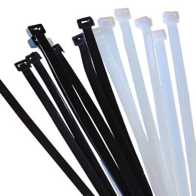 Profi Kabelbinder Industriequalität auch XXL Packung 300mm x 4,8mm bis 10000 Stk