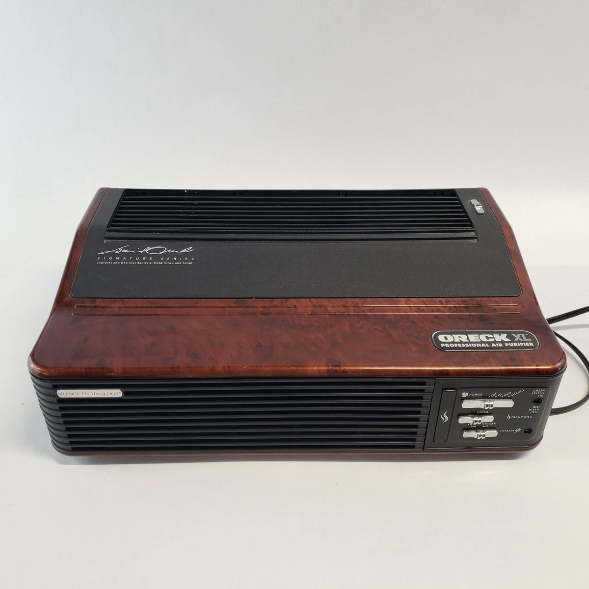 Oreck xl professional air purifier ionizer cleaner signature series model air8sd deals