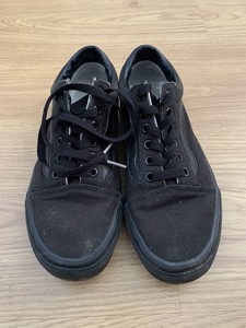black old skool vans size 5