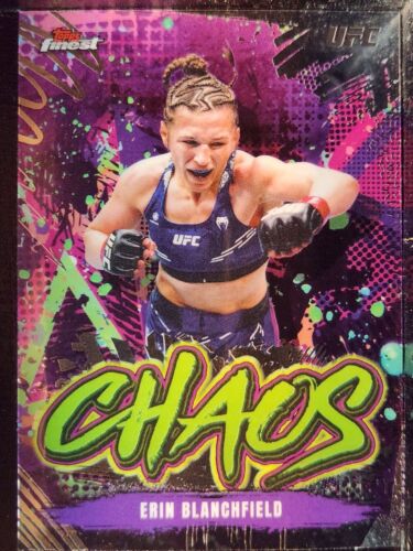 2024 Topps Finest UFC (Pick your Fighter) Base & Parallels - Picture 158 of 164