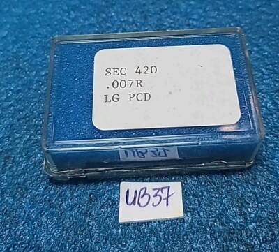 J&M  SEC 420   .007R  LG  PCD      INSERT   