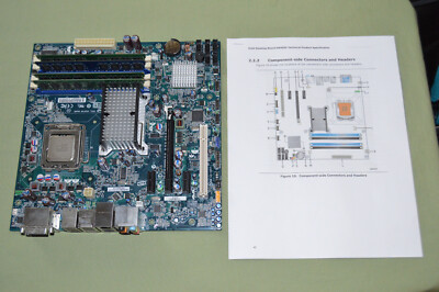 Intel DG45ID Socket LGA775 Micro ATX MB w/ Core2 Quad Q8400 CPU + 8Gb DDR2 mem