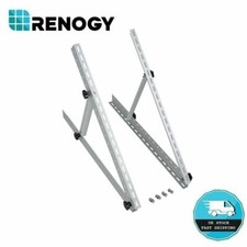 Renogy Solar Panel Tilting Brackets RV Roof Flat Surface Mounting Set Adjustable