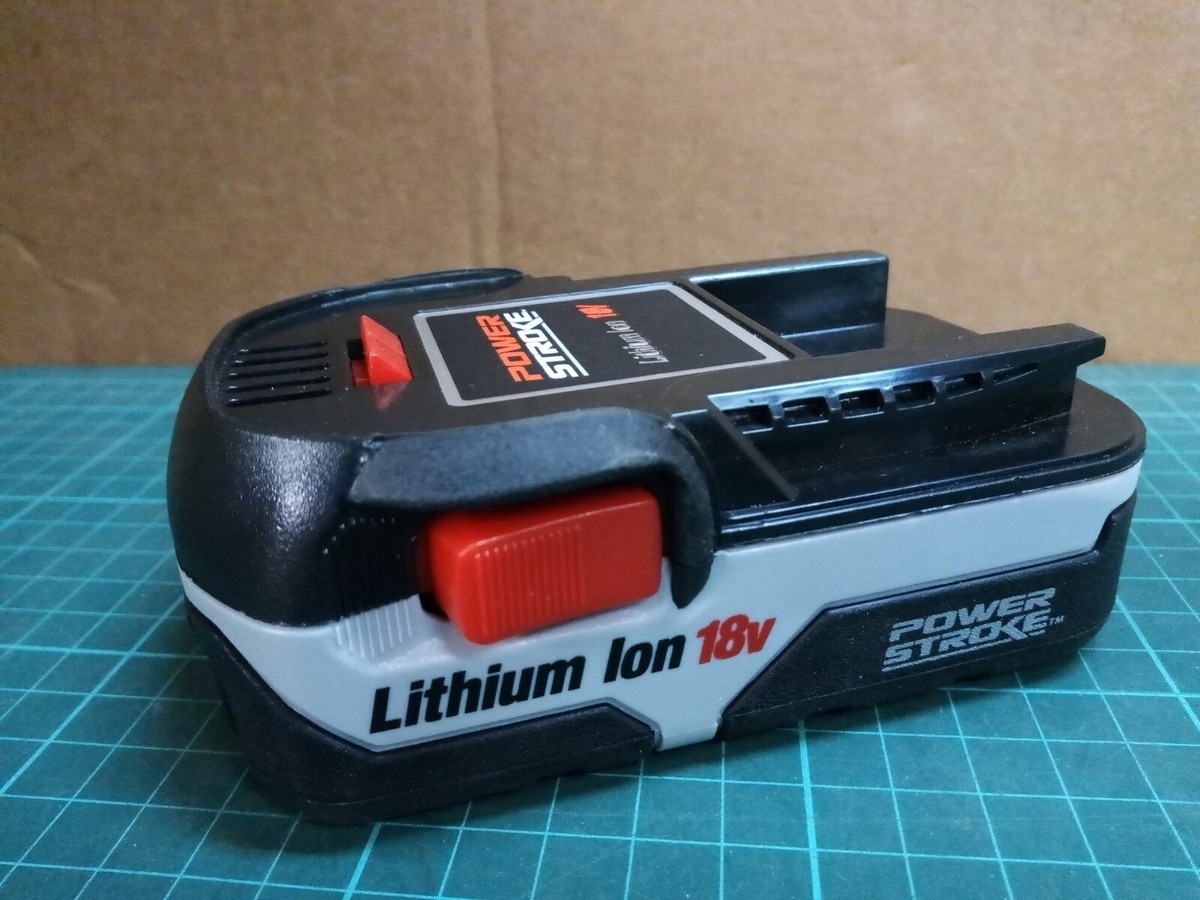 Power Stroke 18V LiOn Battery New PSL0BA181(130383039) | eBay