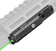 DEFENTAC 1600 Lumens Green Laser Light Combo Is Compatible with Mlok/Picatinny R