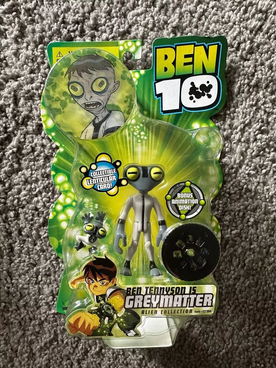 Bandai America Ben 10 Alien Collection Series 1 GreyMatter Action