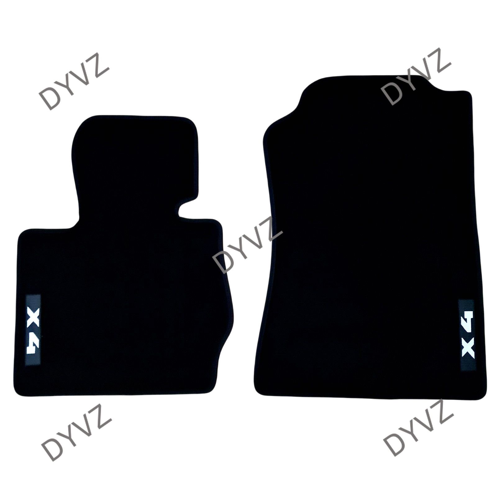 For BMW X4 2014-2018 Front Two Car Floor Mats Velour Waterproof Carpet Liners