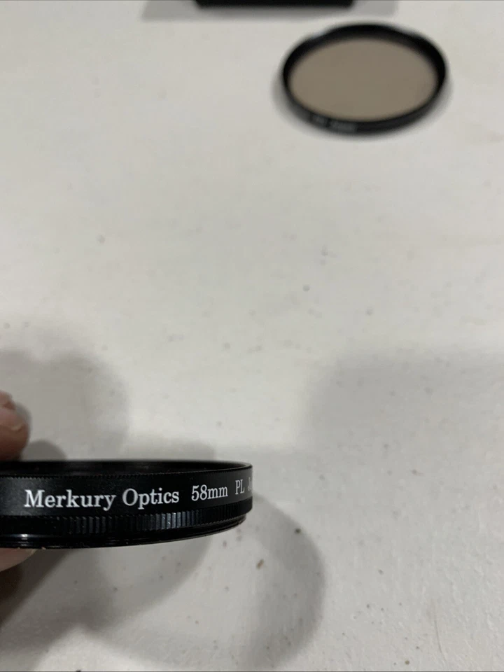 Japan Merkury Optics 58mm Camera Lens Set (FD & PL) W/ Case - Image 2 of 4