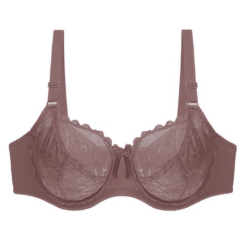 Flat-chested Lady Bras 36-56AA ABCD Underwire Brassiere Lace Sissy Sexy Lingerie - Picture 16 of 16