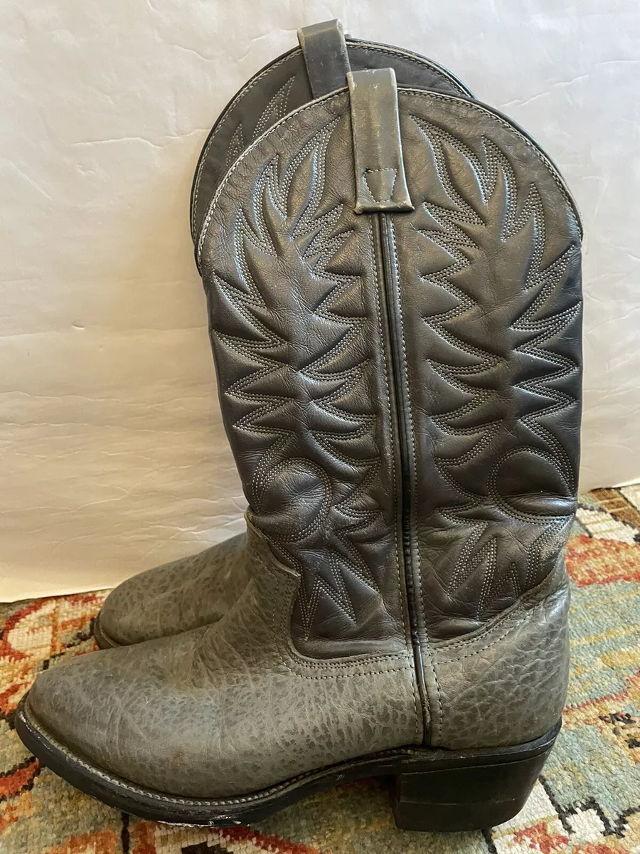Justin store boots vibram