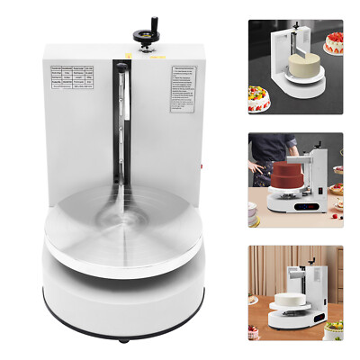 NEW 4-12 in Electric Cake Cream Spreading Coating Machine Cake Cream Decorating